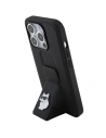 Hurtownia GSM - Etui Karl Lagerfeld KLHCP15XGSACHPK Apple iPhone 15 Pro Max hardcase Gripstand Saffiano Choupette Pins černý/black - KLD1813 - {ean13} - Hurt