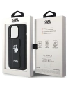 Wholesale Karl Lagerfeld KLHCP15XGSACHPK Apple iPhone 15 Pro Max hardcase Gripstand Saffiano Choupette Pins black - KLD1813 - {ean13} - Hurt