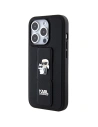 Hurtownia GSM - Etui Karl Lagerfeld KLHCP15XGSAKCPK Apple iPhone 15 Pro Max hardcase Gripstand Saffiano Karl&Choupette Pins negru/black - KLD1814 - {ean13} - Hurt