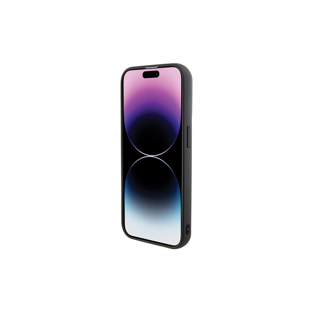 Wholesale Karl Lagerfeld KLHCP15XGSAKCPK Apple iPhone 15 Pro Max hardcase Gripstand Saffiano Karl&Choupette Pins black - KLD1814 - {ean13} - Hurt