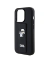 Hurtownia GSM - Etui Karl Lagerfeld KLHCP15XGSAKCPK Apple iPhone 15 Pro Max hardcase Gripstand Saffiano Karl&Choupette Pins czarny/black - KLD1814 - {ean13} - Hurt