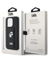 Hurtownia GSM - Case Karl Lagerfeld KLHCP15XGSAKCPK Apple iPhone 15 Pro Max Hardcase Gripstand Saffiano Karl&Choupette Pins schwarz/black - KLD1814 - {ean13} - Hurt