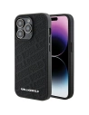 Etui Karl Lagerfeld KLHCP15XPQKPMK Apple iPhone 15 Pro Max hardcase Quilted K Pattern negru/black