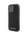 Wholesale Karl Lagerfeld KLHCP15XPQKPMK Apple iPhone 15 Pro Max hardcase Quilted K Pattern black - KLD1815 - {ean13} - Hurt