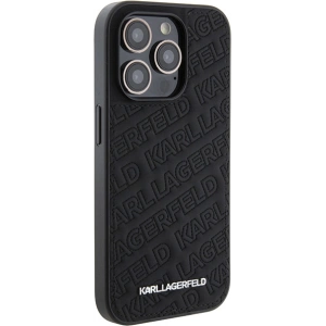 Hurtownia GSM - Etui Karl Lagerfeld KLHCP15XPQKPMK Apple iPhone 15 Pro Max hardcase Quilted K Pattern černý/black - KLD1815 - {ean13} - Hurt