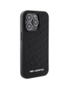 Wholesale Karl Lagerfeld KLHCP15XPQKPMK Apple iPhone 15 Pro Max hardcase Quilted K Pattern black - KLD1815 - {ean13} - Hurt