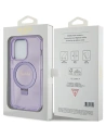 Hurtownia GSM - Etui Guess GUHMP15LHRSGSU Apple iPhone 15 Pro hardcase Ring Stand Script Glitter MagSafe violet/purple - GUE3038 - {ean13} - Hurt