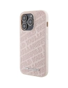 Wholesale Karl Lagerfeld KLHCP15XPQKPMP Apple iPhone 15 Pro Max hardcase Quilted K Pattern pink - KLD1816 - {ean13} - Hurt