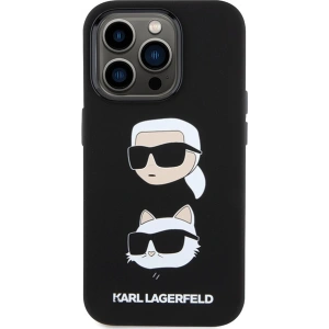 Hurtownia GSM - Etui Karl Lagerfeld KLHCP15XSDHKCNK Apple iPhone 15 Pro Max Silicone Karl&Choupette Head czarny/black - KLD1817 - {ean13} - Hurt
