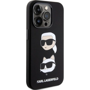 Hurtownia GSM - Etui Karl Lagerfeld KLHCP15XSDHKCNK Apple iPhone 15 Pro Max Silicone Karl&Choupette Head czarny/black - KLD1817 - {ean13} - Hurt
