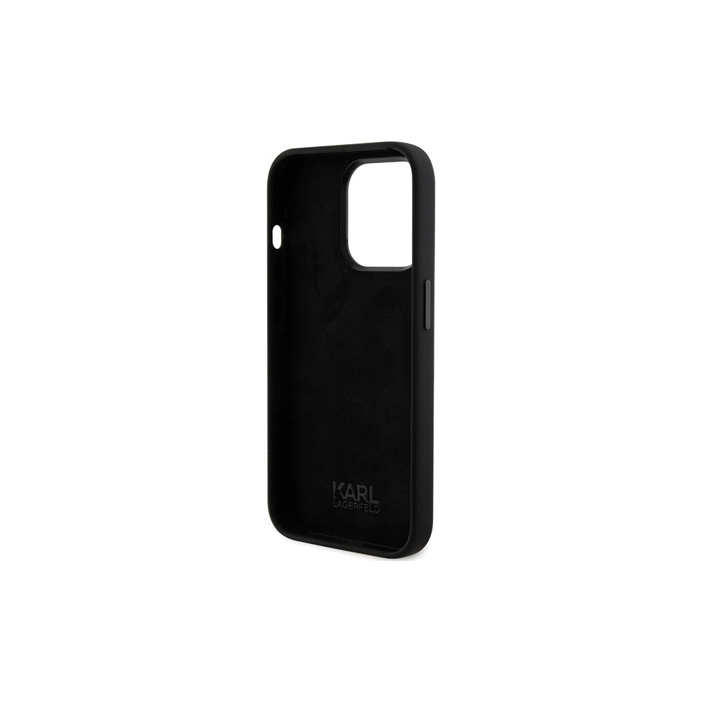 Hurtownia GSM - Etui Karl Lagerfeld KLHCP15XSDHKCNK Apple iPhone 15 Pro Max Silicone Karl&Choupette Head czarny/black - KLD1817 - {ean13} - Hurt