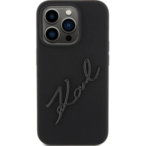 Hurtownia GSM - Etui Karl Lagerfeld KLHCP15XSKSBMCK Apple iPhone 15 Pro Max hardcase Silicon Karl Script negru/black - KLD1818 - {ean13} - Hurt