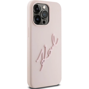 Hurtownia GSM - Etui Karl Lagerfeld KLHCP15XSKSBMCP Apple iPhone 15 Pro Max hardcase Silicon Karl Script roz/roz - KLD1819 - {ean13} - Hurt