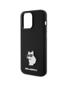Hurtownia GSM - Etui Karl Lagerfeld KLHCP15XSMHCNPK Apple iPhone 15 Pro Max Silicone Choupette Metal Pin negru/black - KLD1820 - {ean13} - Hurt