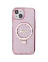Hurtownia GSM - Etui Guess GUHMP15MHRSGSP Apple iPhone 15 Plus / 14 Plus hardcase Ring Stand Script Glitter MagSafe różowy/pink - GUE3040 - {ean13} - Hurt