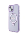 Hurtownia GSM - Etui Guess GUHMP15SHRSGSU Apple iPhone 15 hardcase Ring Stand Script Glitter MagSafe fialový/purple - GUE3044 - {ean13} - Hurt