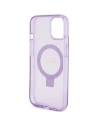 Hurtownia GSM - Case Guess GUHMP15SHRSGSU Apple iPhone 15 Hardcase Ring Stand Script Glitter MagSafe lila/purple - GUE3044 - {ean13} - Hurt