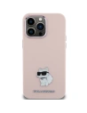 Hurtownia GSM - Case Karl Lagerfeld KLHCP15XSMHCNPP Apple iPhone 15 Pro Max Silikon Choupette Metallpin rosa/pink - KLD1821 - {ean13} - Hurt