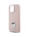 Hurtownia GSM - Case Karl Lagerfeld KLHCP15XSMHCNPP Apple iPhone 15 Pro Max Silikon Choupette Metallpin rosa/pink - KLD1821 - {ean13} - Hurt