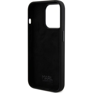 Hurtownia GSM - Etui Karl Lagerfeld KLHCP15XSMHKNPK Apple iPhone 15 Pro Max Silicone Ikonik Metal Pin fekete/black - KLD1822 - {ean13} - Hurt