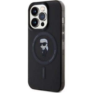 Hurtownia GSM - Case Karl Lagerfeld KLHMP14XHFCKNOK Apple iPhone 14 Pro Max Hardcase IML Ikonik MagSafe schwarz/black - KLD1823 - {ean13} - Hurt