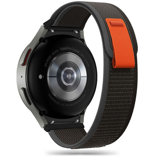 Hurtownia Tech-Protect - 9319456607512 - THP2430 - Pasek Tech-Protect Nylon Samsung Galaxy Watch 4/5/5 Pro/6 black/orange - B2B homescreen