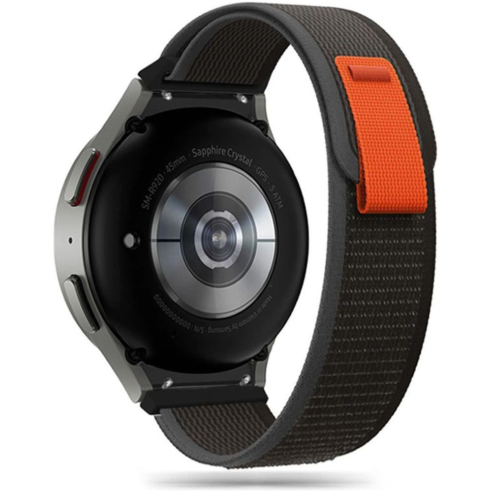 Hurtownia GSM - Pasek Tech-Protect Nylon Samsung Galaxy Watch 4/5/5 Pro/6 negru/portocaliu - THP2430 - {ean13} - Hurt