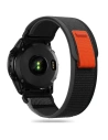 Tech-Protect Nylon Garmin Fenix 5/6/6 Pro/7 black/orange