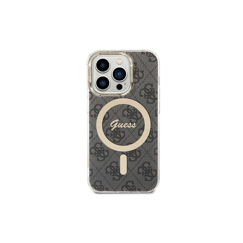 Hurtownia GSM - Case Guess GUHMP15LH4STK Apple iPhone 15 Pro Hardcase IML 4G MagSafe schwarz/black - GUE3045 - {ean13} - Hurt