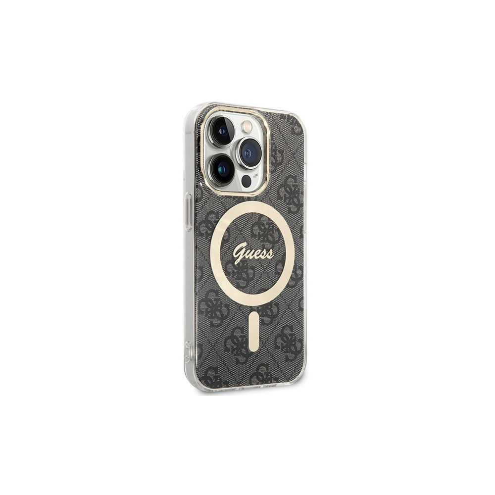 Hurtownia GSM - Case Guess GUHMP15LH4STK Apple iPhone 15 Pro Hardcase IML 4G MagSafe schwarz/black - GUE3045 - {ean13} - Hurt