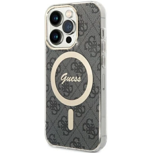 Hurtownia GSM - Etui Guess GUHMP15XH4STK Apple iPhone 15 Pro Max hardcase IML 4G MagSafe negru/black - GUE3047 - {ean13} - Hurt