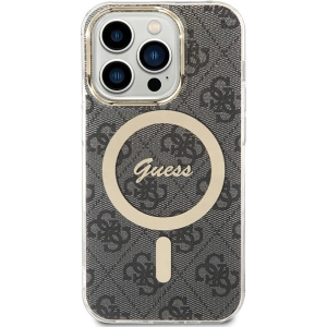 Hurtownia GSM - Etui Guess GUHMP15XH4STK Apple iPhone 15 Pro Max hardcase IML 4G MagSafe černý/black - GUE3047 - {ean13} - Hurt