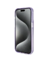 Wholesale Guess GUHMP15XHRSGSU Apple iPhone 15 Pro Max hardcase Ring Stand Script Glitter MagSafe purple - GUE3051 - {ean13} - Hurt