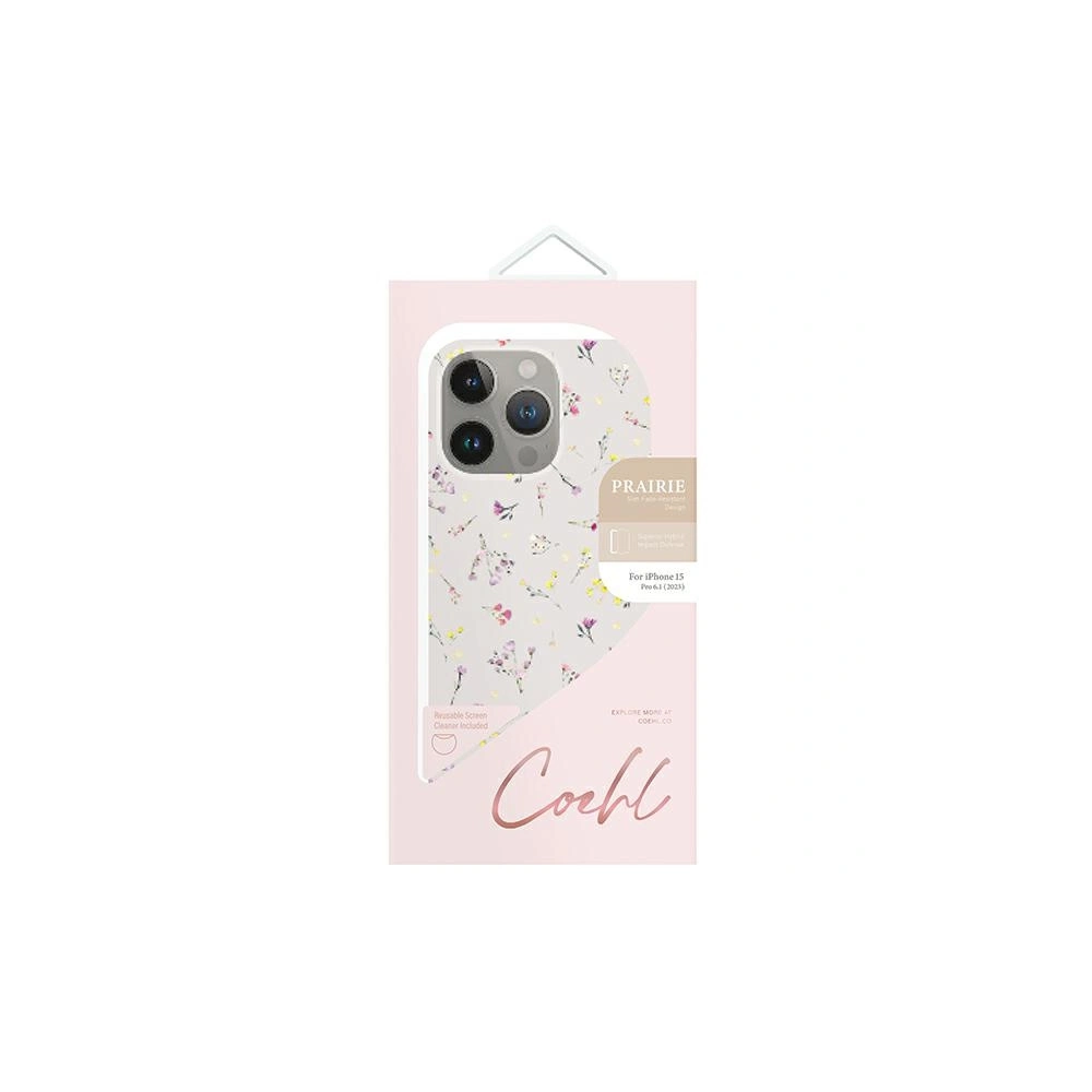 Hurtownia GSM - Etui UNIQ Coehl Prairie Apple iPhone 15 Pro bej/blush beige - UNIQ1068 - {ean13} - Hurt