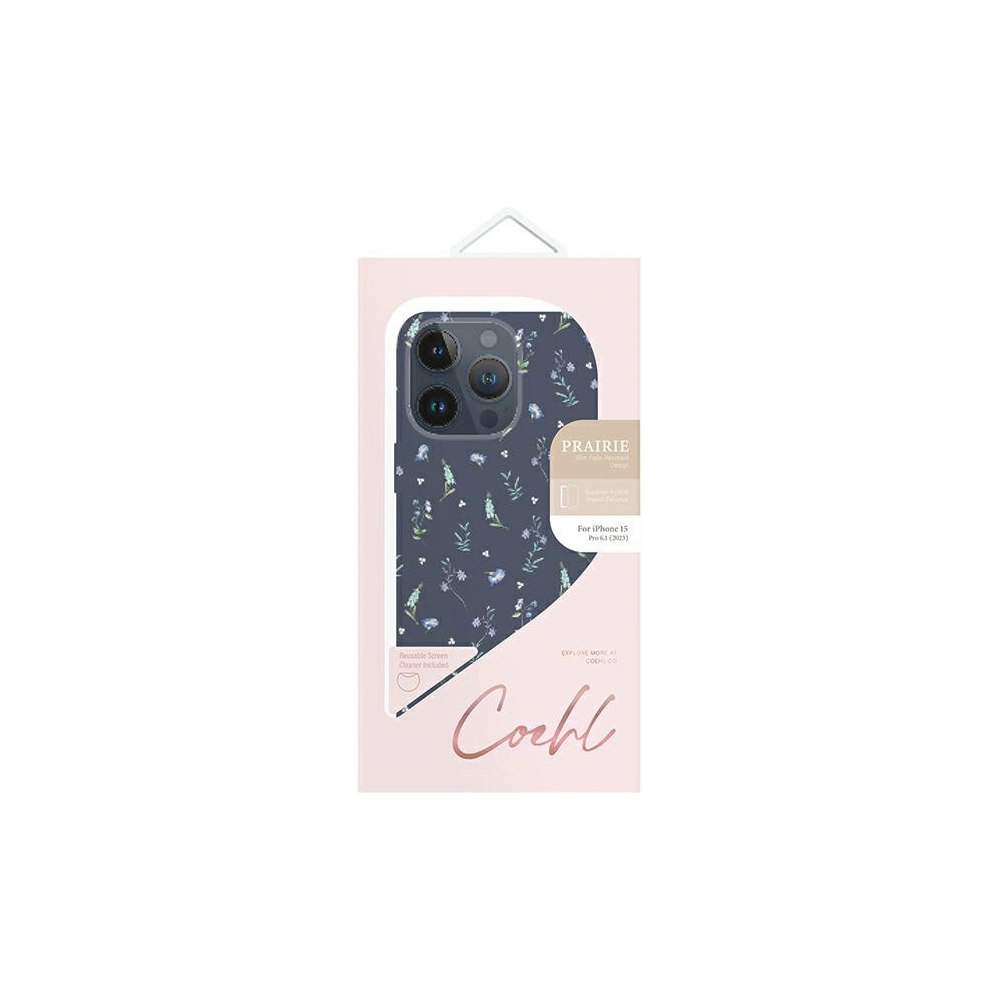 Hurtownia GSM - Etui UNIQ Coehl Prairie Apple iPhone 15 Pro granat/blue lavandă - UNIQ1069 - {ean13} - Hurt
