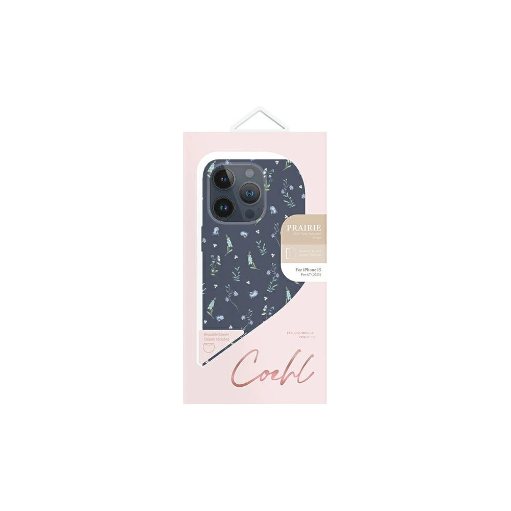 Hurtownia GSM - Case UNIQ Coehl Prairie Apple iPhone 15 Pro Max navy/lavendelblau - UNIQ1071 - {ean13} - Hurt