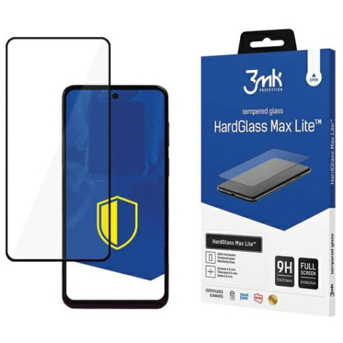 Hurtownia 3MK - 5903108540995 - 3MK5392 - Szkło hartowane 3MK HardGlass Max Lite Xiaomi Redmi Note 12 4G czarny/black - B2B homescreen