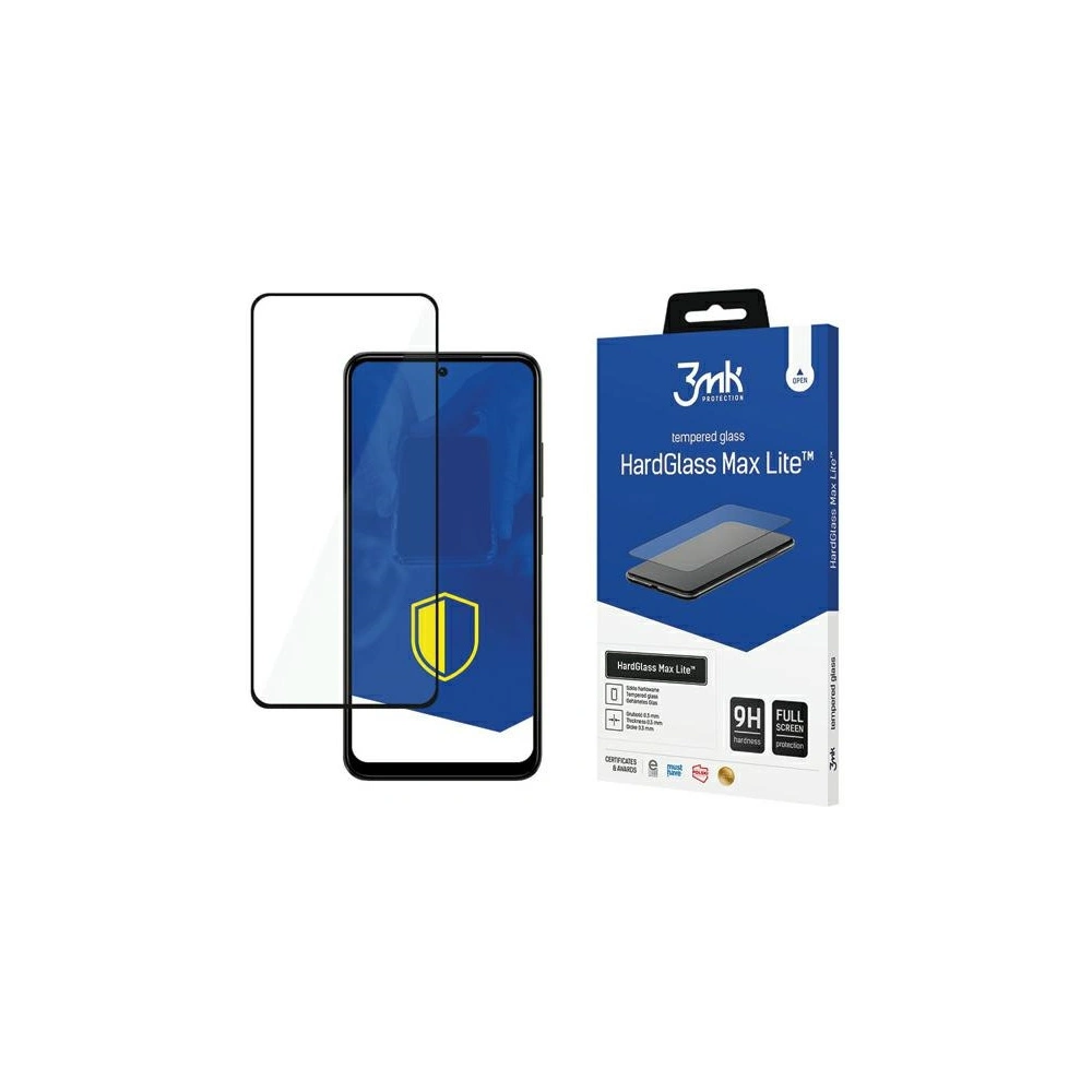 Hurtownia GSM - Sticlă călită 3MK HardGlass Max Lite Xiaomi Redmi Note 12s negru/black - 3MK5393 - {ean13} - Hurt