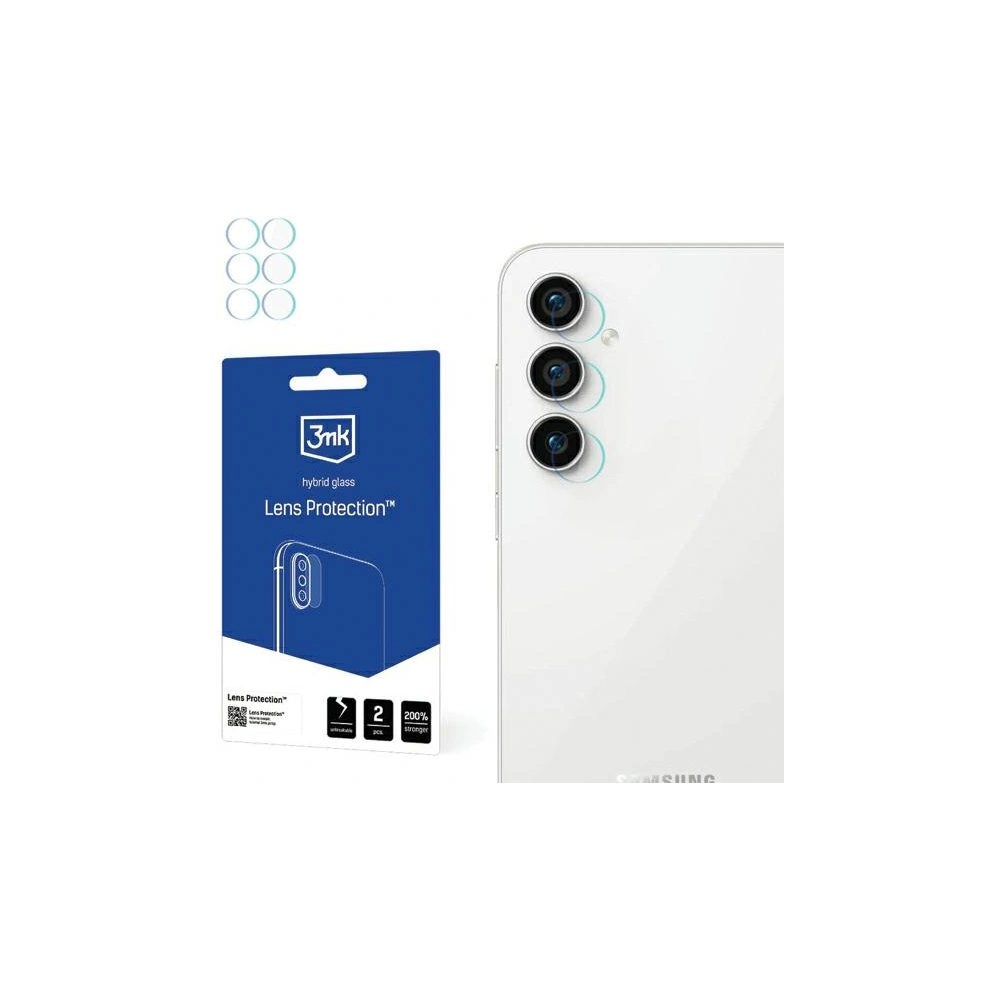 Hurtownia GSM - Hybridglas für die Kameraobjektiv 3MK Lens Protection Samsung Galaxy S23 FE [4 PACK] - 3MK5406 - {ean13} - Hurt