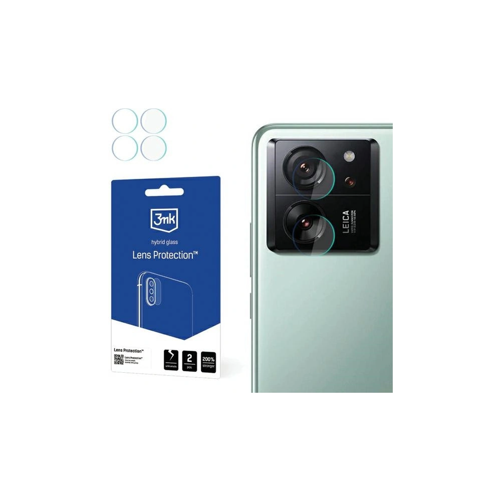Hurtownia GSM - Hibrid üveg a fényképezőgép objektívjéhez 3MK Lens Protection Xiaomi 13T / 13T Pro [4 PACK] - 3MK5408 - {ean13} - Hurt