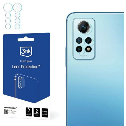 Hurtownia 3MK - 5903108539180 - 3MK5409 - Szkło hybrydowe na obiektyw aparatu 3MK Lens Protection Xiaomi Redmi Note 12 Pro 4G [4 PACK] - B2B homescreen