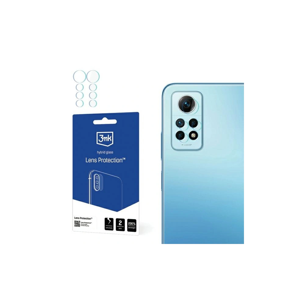 Hurtownia GSM - Hibrid üveg a fényképezőgép objektívhez 3MK Lencsevédő Xiaomi Redmi Note 12 Pro 4G [4 PACK] - 3MK5409 - {ean13} - Hurt