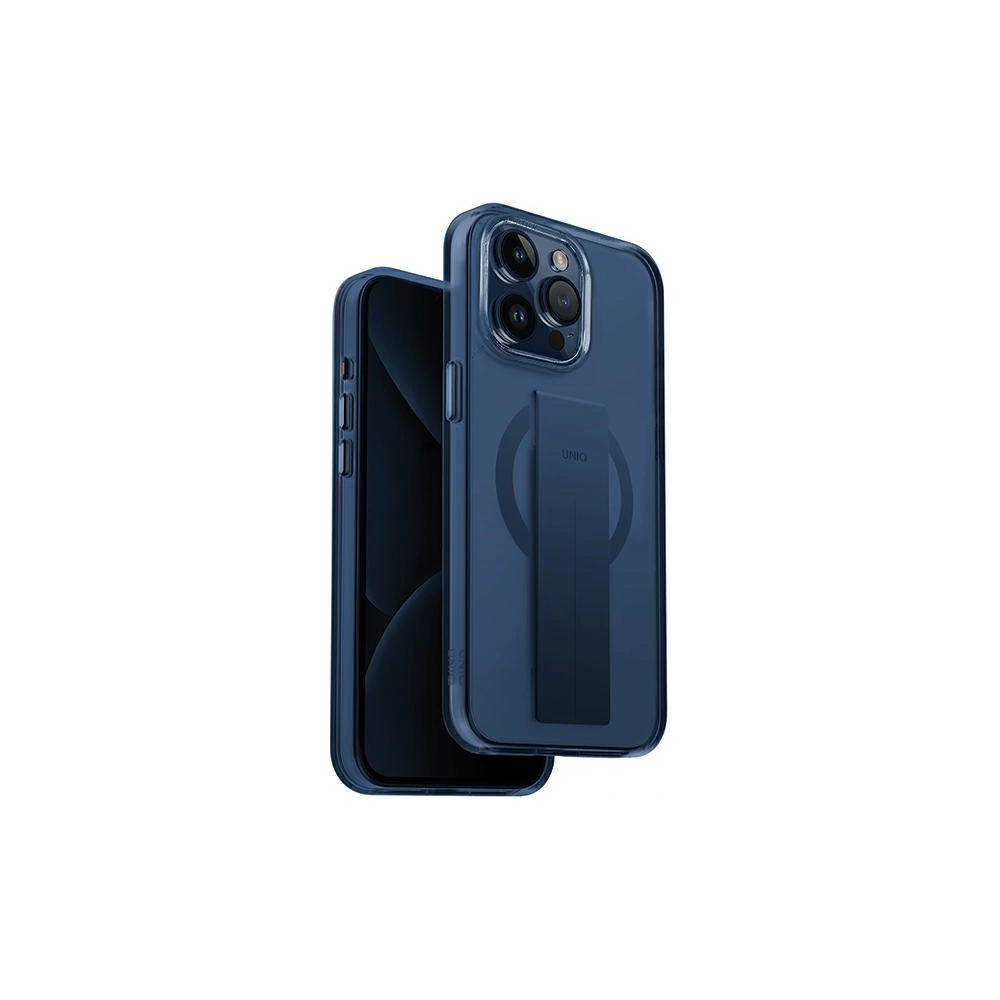 Hurtownia GSM - Etui UNIQ Heldro Mag Apple iPhone 15 Pro Magclick Charging modré/ultramarínová hluboká modrá - UNIQ1073 - {ean13} - Hurt