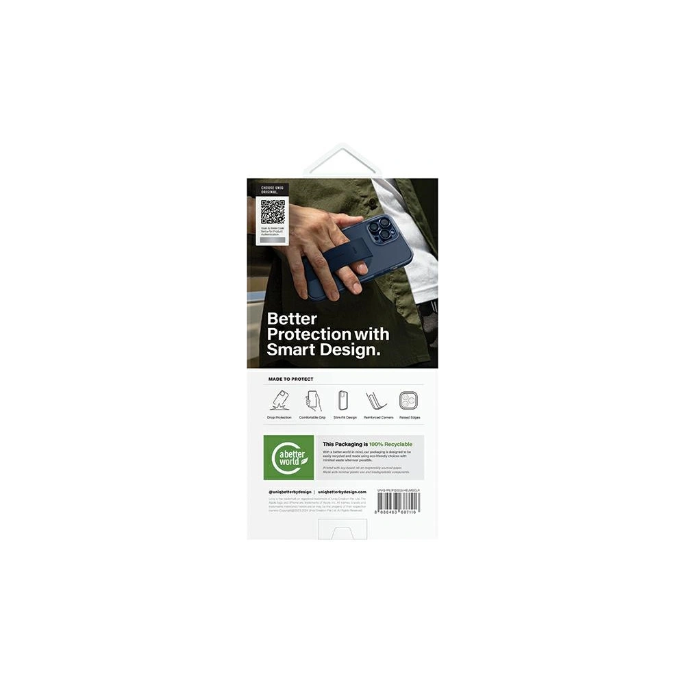 Hurtownia GSM - Case UNIQ Heldro Mag Apple iPhone 15 Pro Magclick Charging transparent/luzent klar - UNIQ1074 - {ean13} - Hurt