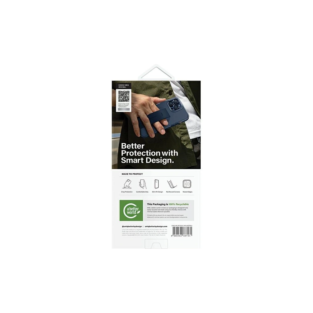 Hurtownia GSM - Etui UNIQ Heldro Mag Apple iPhone 15 Pro Max Magclick Töltés kék/ultramarin mélykék - UNIQ1076 - {ean13} - Hurt