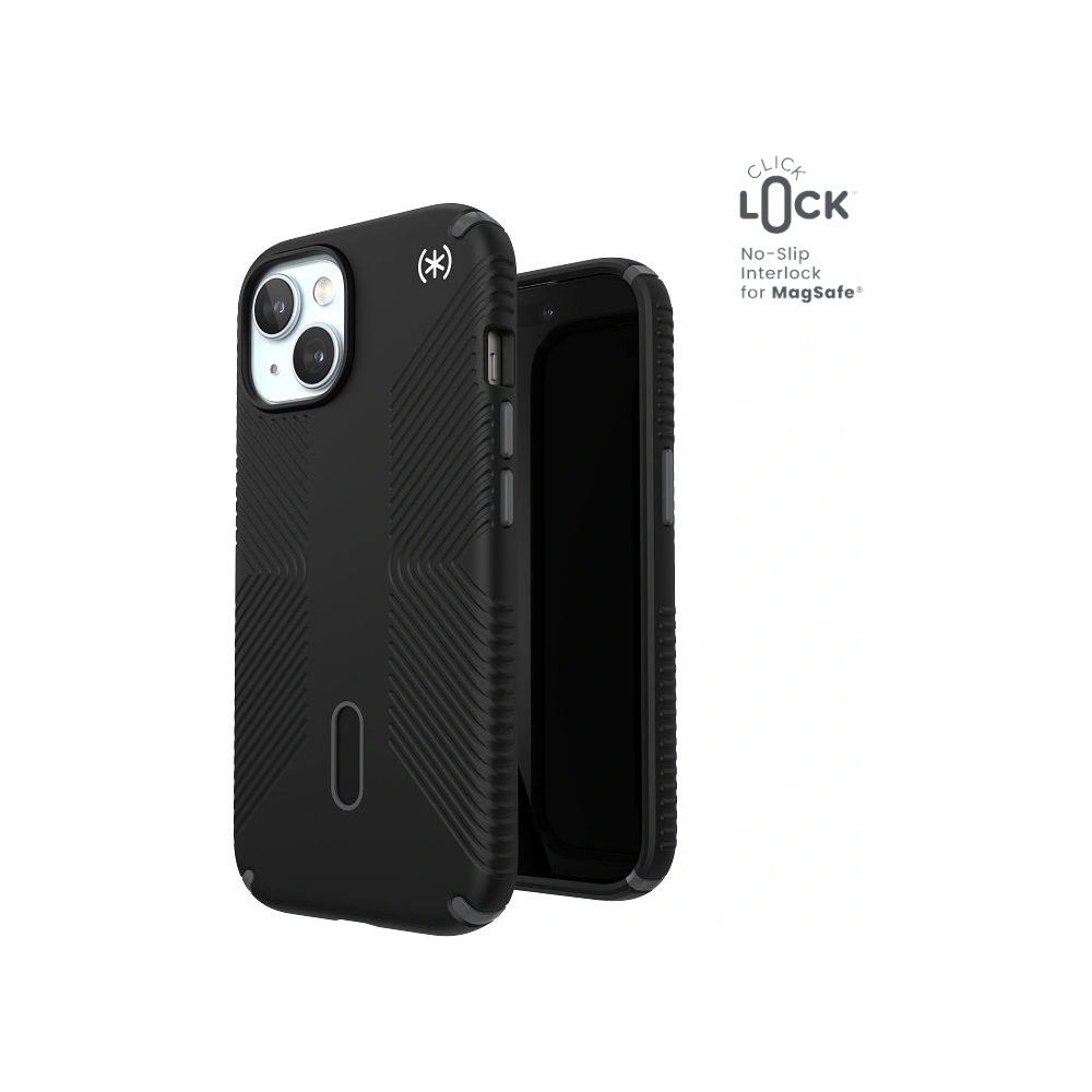 Wholesale Speck Presidio2 Grip ClickLock & MagSafe Apple iPhone 15 / 14 / 13 (Black) - SPK582 - {ean13} - Hurt