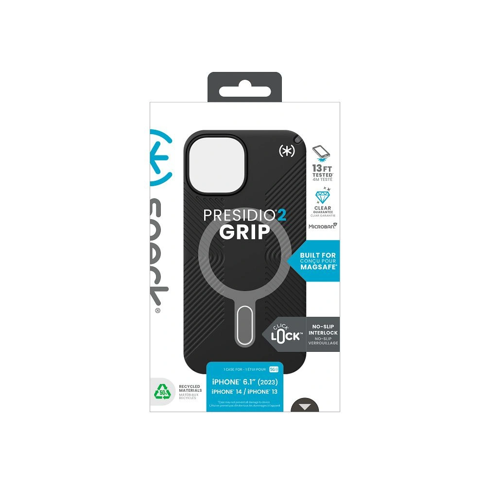 Hurtownia GSM - Case Speck Presidio2 Grip ClickLock & MagSafe Apple iPhone 15 / 14 / 13 (Schwarz) - SPK582 - {ean13} - Hurt