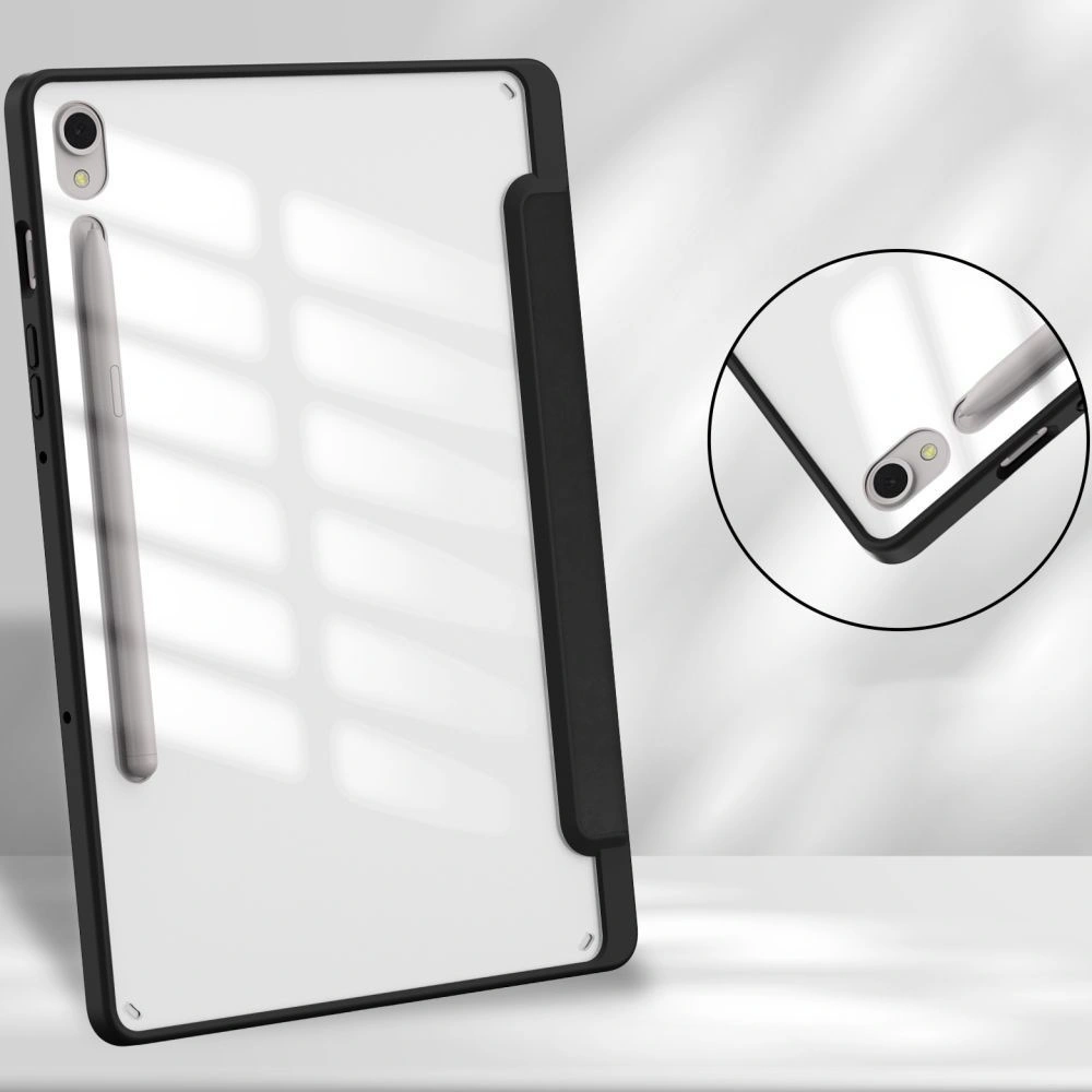 Hurtownia GSM - Etui Tech-Protect SmartCase Pen Hybrid Samsung Galaxy Tab S9 FE+ Plus Černá - THP2433 - {ean13} - Hurt