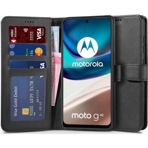 Hurtownia GSM - Etui Tech-Protect Wallet Motorola Moto G42 černé - THP2437 - {ean13} - Hurt