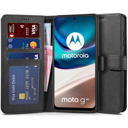 Hurtownia Tech-Protect - 9589046924606 - THP2437 - Etui Tech-Protect Wallet Motorola Moto G42 Black - B2B homescreen